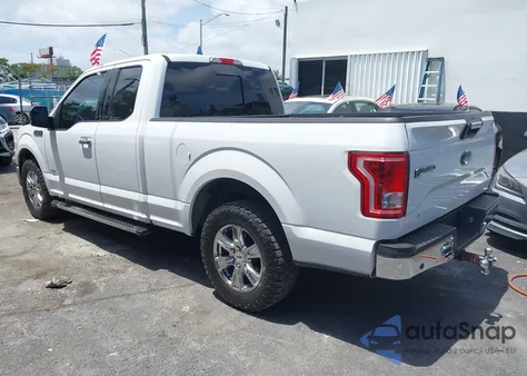2017 Ford F150 Super Cab z USA, uszkodzony, nr VIN 1FTEX1CP7HKC79608